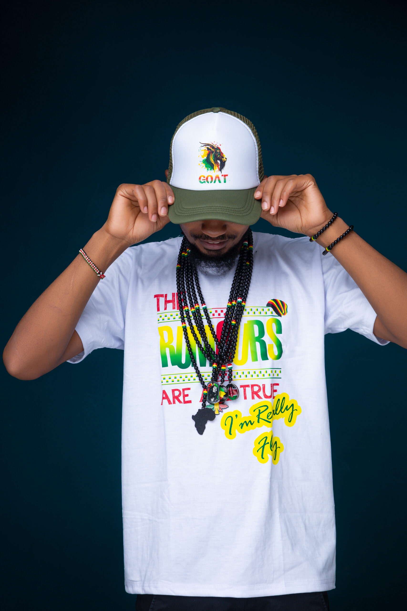 The Roots Are True" Rasta-Inspired Tee